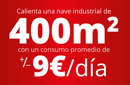 Calcular el consumo de la calefacción industrial de bajo consumo