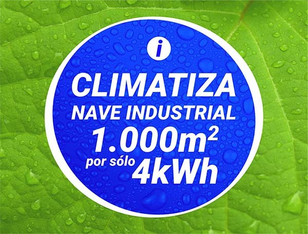 Climatización industrial bajo consumo