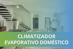 Climatizador evaporativo doméstico centralizado